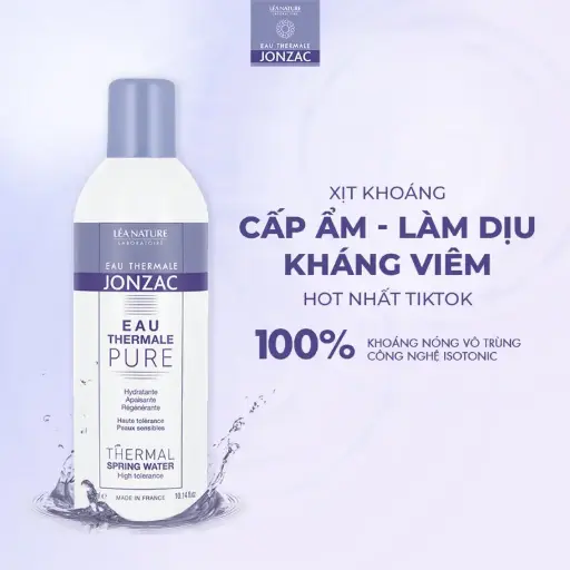 Xịt Khoáng JONZAC Cung Cấp Nước, Dưỡng Ẩm Da 300ml 
